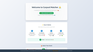 Thumbnail of carpoolmatcher.com