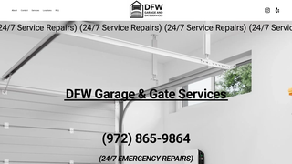 Thumbnail of dfwgarageandgate.com