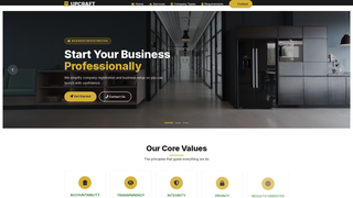 Screenshot of upcraftltd.com