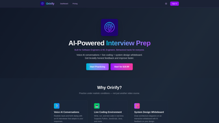 Screenshot of orirify.com