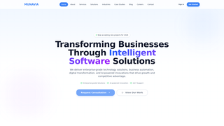 Screenshot of munavia.com