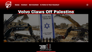 Thumbnail of volvoclawsoffpalestine.com