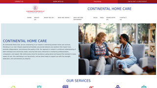 Thumbnail of continentalhomecaresupports.com
