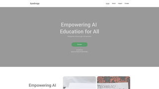 Thumbnail of bytebridgefoundation.com