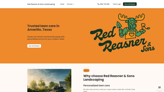 Screenshot of redreasner-sons.com