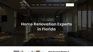 Thumbnail of lexonhomesrenovations.com