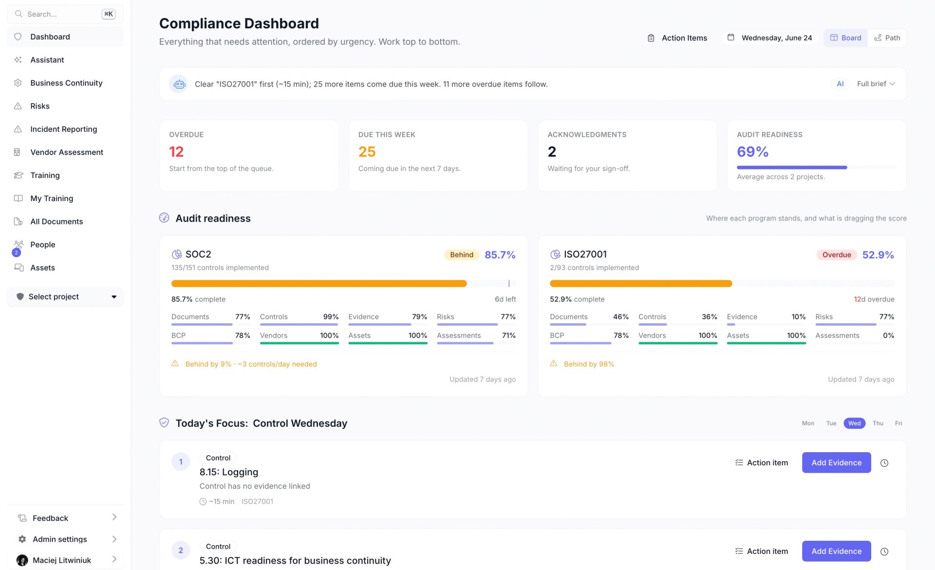 auditbadger.com screenshot 1
