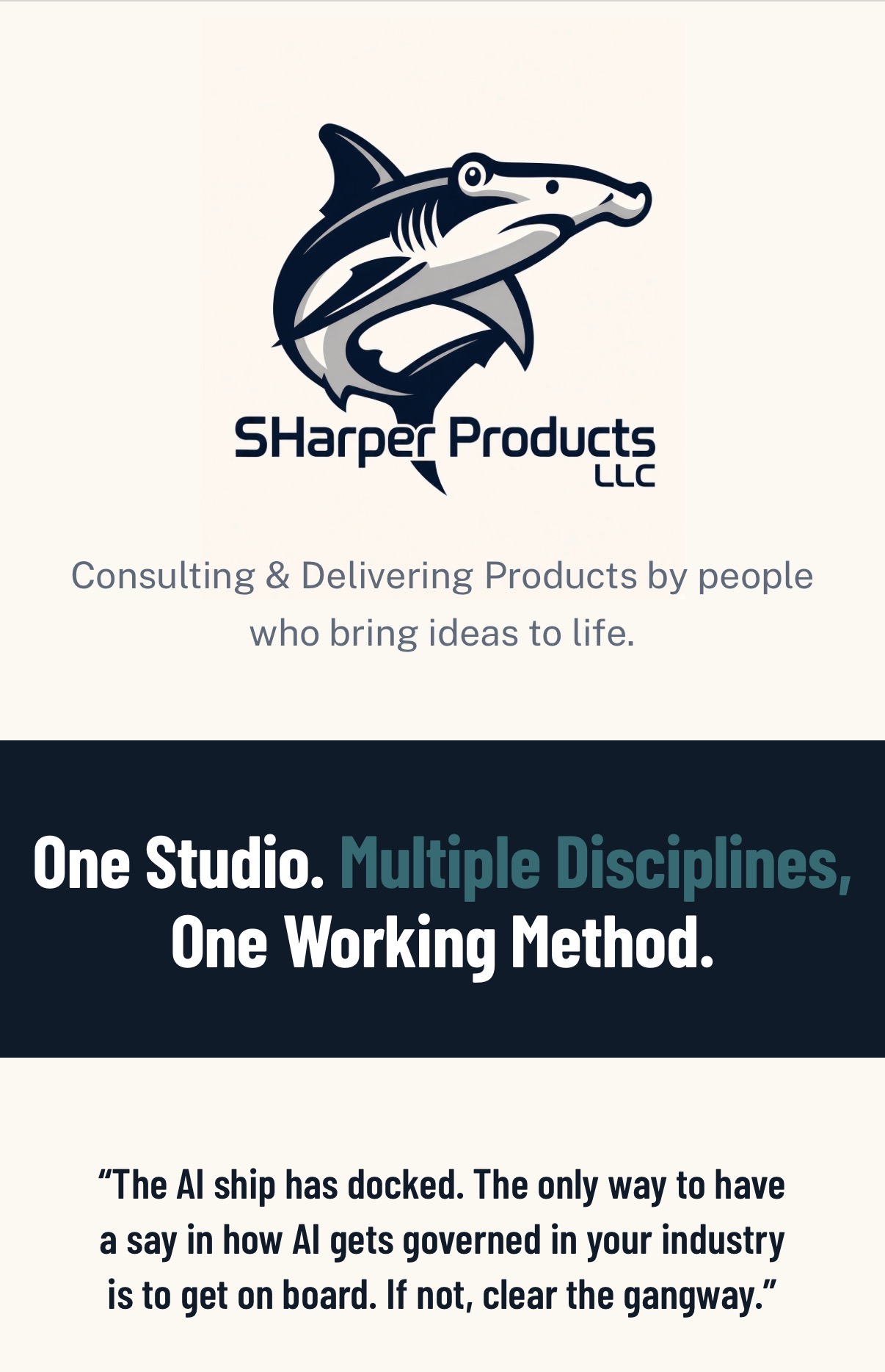 sharperproductsllc.com screenshot 1